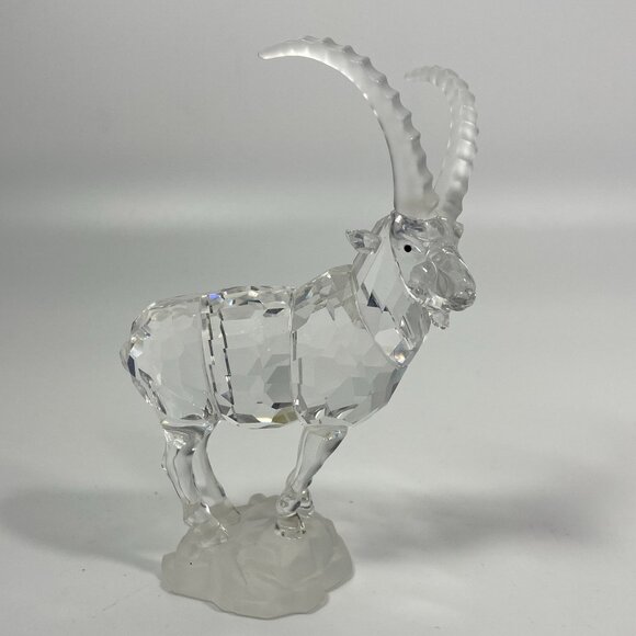 Swarovski Crystal Ibex Endangered Species Figurine 275439 Rare Retired - Picture 1 of 9